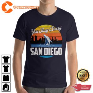 San Diego You Stay Classy Anchorman T-Shirt