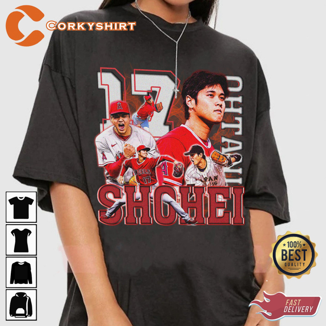 Shohei Ohtani Shirt Baseball Vintage - Anynee