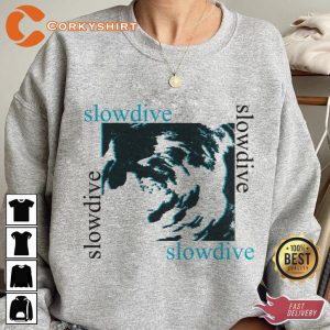 Slowdive Band Fanart Aesthetic Sweatshirt