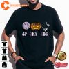 Smily Face Pumpkin Ghost Holiday Celebrate Halloween Outfit Unisex T-Shirt