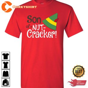 Son Of A Nutcracker Xmas Elf T-Shirt