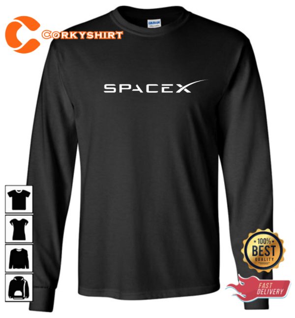 SpaceX Spacecraft Logo Designs T-Shirt