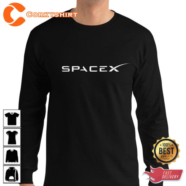 SpaceX Spacecraft Logo Designs T-Shirt