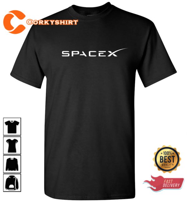 SpaceX Spacecraft Logo Designs T-Shirt