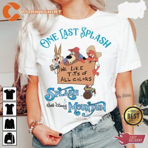 Splash Mountain One Last Splash Vintage Disney T-Shirt