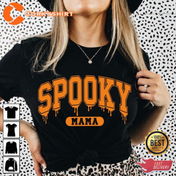 Spooky Mama Halloween Vibes Sweatshirt