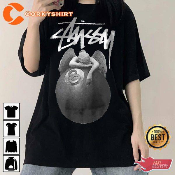 Stussy 8 Ball Ball of Destiny Unisex T-Shirt