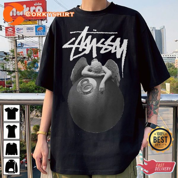 Stussy 8 Ball Ball of Destiny Unisex T-Shirt