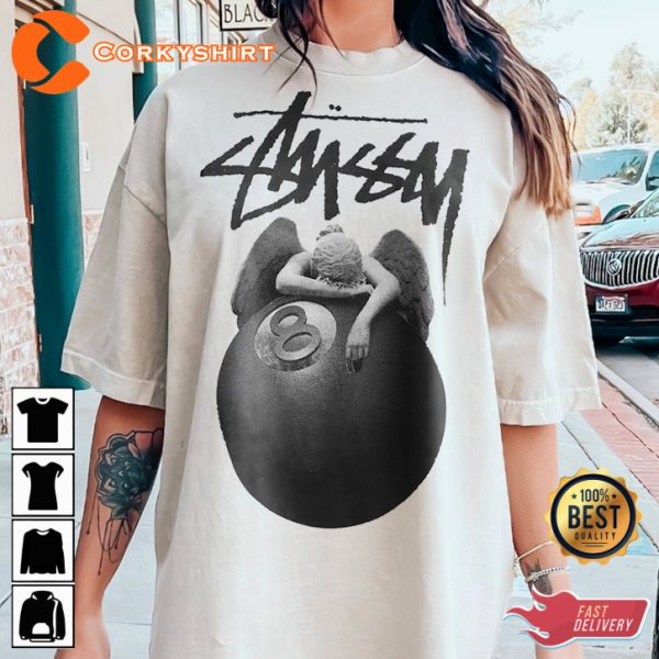 Stussy 8 Ball Ball of Destiny Unisex T-Shirt