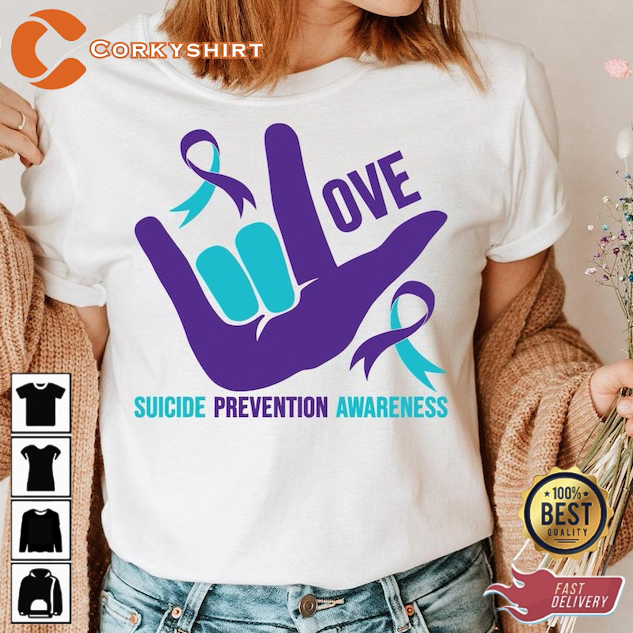 Suicide Awareness Tee Mental Health T-shirt