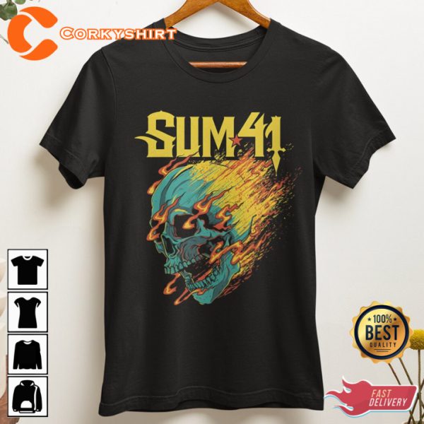 Sum 41 Pop Punk The Hell Song Fanwear Unisex T-Shirt