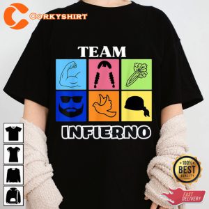 Team Infierno La Casa De Los Famosos Unisex T-Shirt