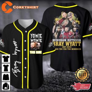 Thank You For The Memories Windham Rotunda Bray Wyatt 1987-2023 Jersey Shirt