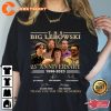 The Big Lebowski Thank You For The Memories Walter Sobchak The Dude 25th Anniversary T-Shirt