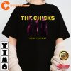 The Chicks World Tour 2023 Country Music Concert T-shirt
