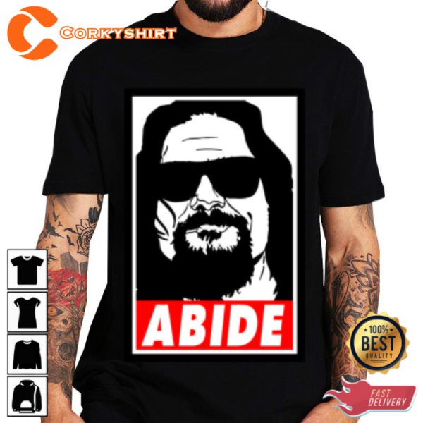 The Dude Abides Big Lebowski T-Shirt