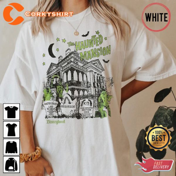 The Haunted Mansion Movie Disneyland Halloween Horror Costume T-Shirt