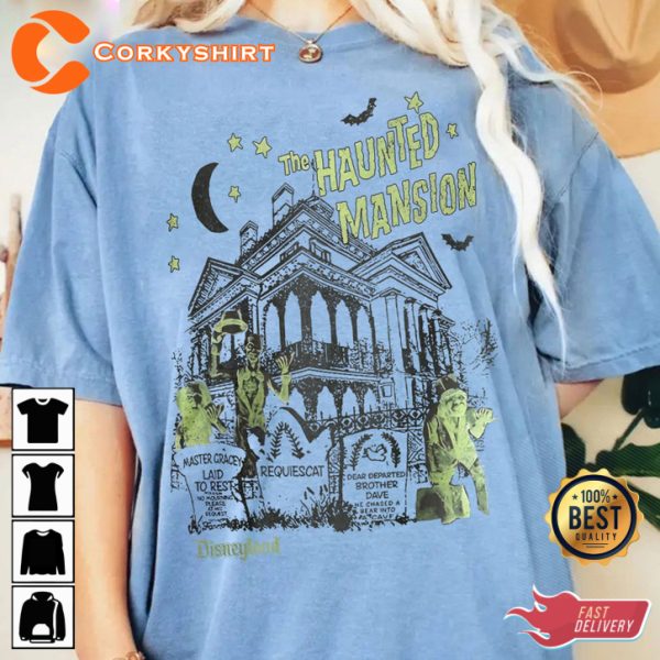 The Haunted Mansion Movie Disneyland Halloween Horror Costume T-Shirt