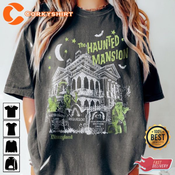 The Haunted Mansion Movie Disneyland Halloween Horror Costume T-Shirt