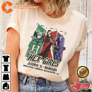 The Hex Girls Tour Rock Band Music Concert T-shirt