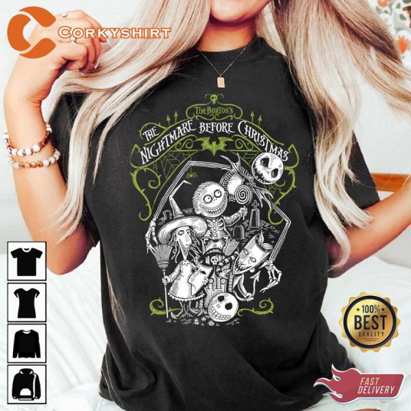 The Nightmare Before Christmas Halloween Boogie Oogie Sweatshirt