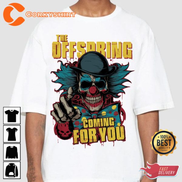 The Offspring Tour Coming For You Halloween T-shirt