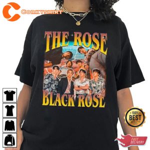 The Rose Band 2023 Dawn To Dusk Kpop T-shirt