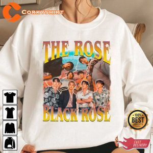 The Rose Band 2023 Dawn To Dusk Kpop T-shirt