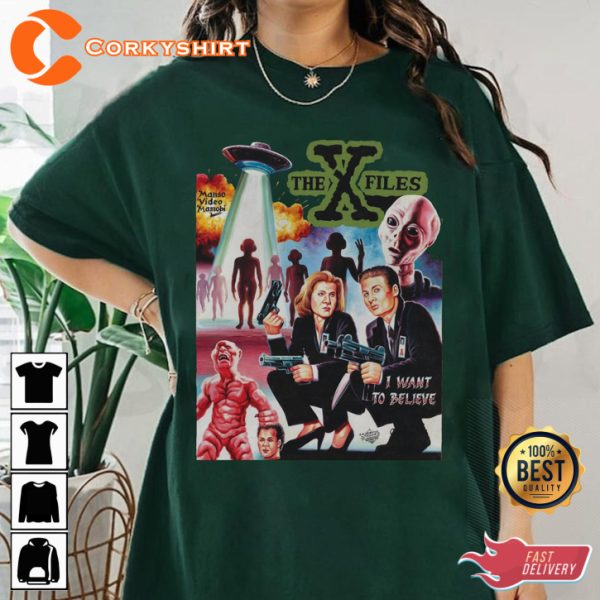 The X-files The Truth Is Out There Fanwear Vintage  Inspired T-Shirt