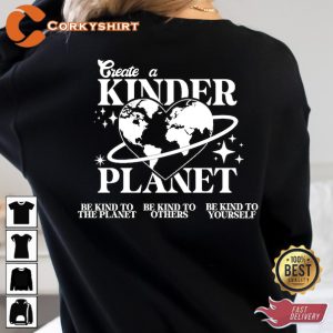 Trendy Create a Kinder Planet Hoodie
