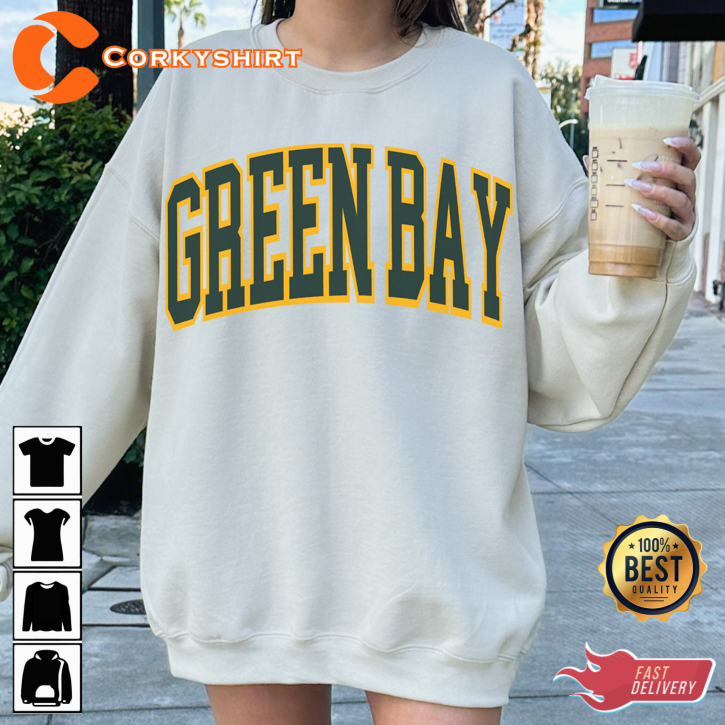 Vintage Green Bay Football Packers Sportwear Sweatshirt