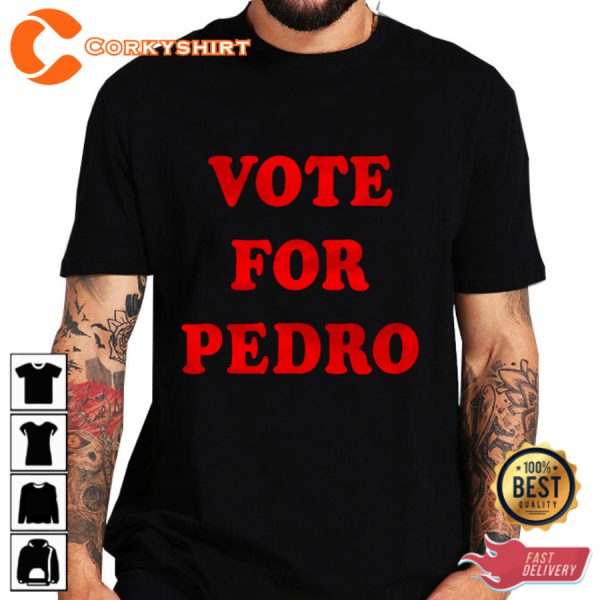 Vote For Pedro Napoleon Dynamite Viral T-Shirt