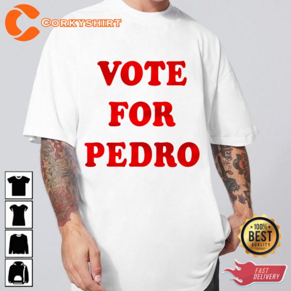 Vote For Pedro Napoleon Dynamite Viral T-Shirt
