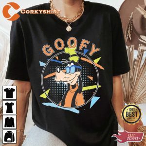 Walt Disney Goofy 90s Portrait T-Shirt