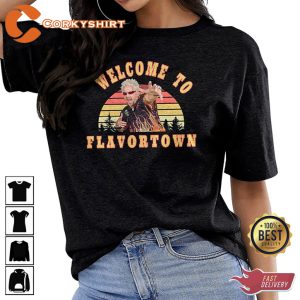Welcome To Flavortown Vintage Guy Fieri Funny T-Shirt