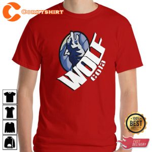Wolf Cola Logo Design T-Shirt