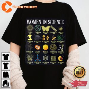 Women In Science International Day of Women and Girls T-shirt