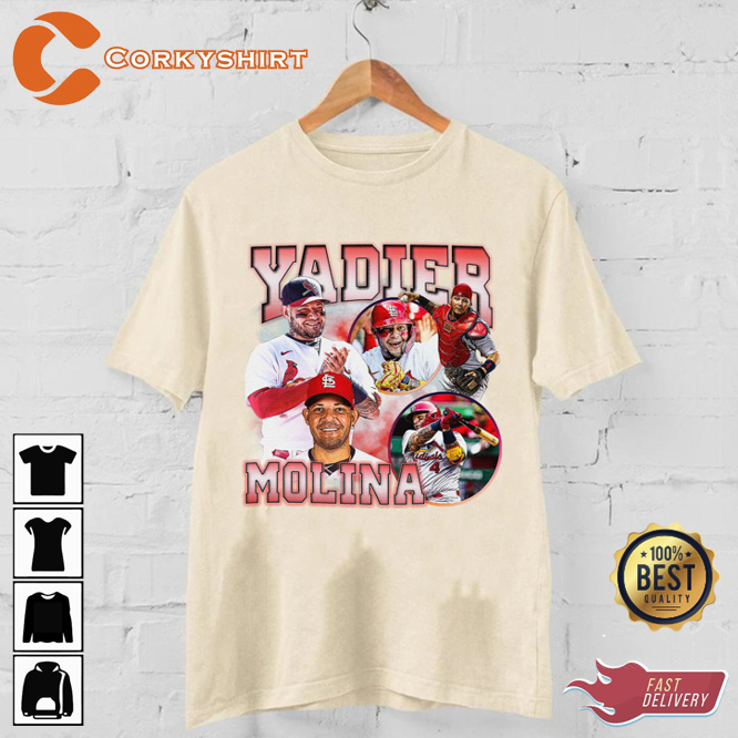 Yadier Molina Mastermind St Louis Cardinals Baseball Sportwear T-Shirt