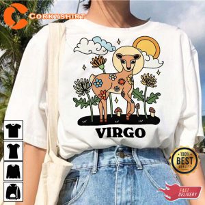 Zodiac Virgo Astrology Horoscope Virgin Maiden Unisex Sweatshirt