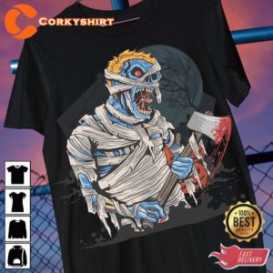 Zombie Mummy Halloween 2023 Celebrate Outfit T-Shirt