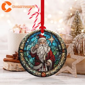 2023 Santa Ornament 2023 Christmas Decoration Holiday