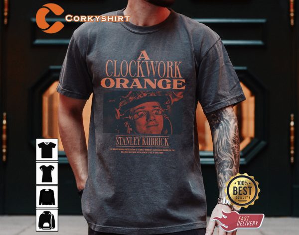 A Clockwork Orange Sweatshirt Vintage Faded Stanley Kubrick Shirt