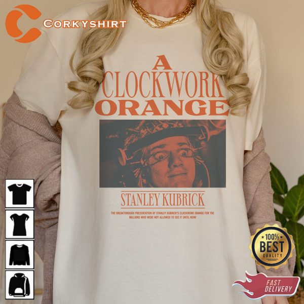 A Clockwork Orange Sweatshirt Vintage Faded Stanley Kubrick Shirt