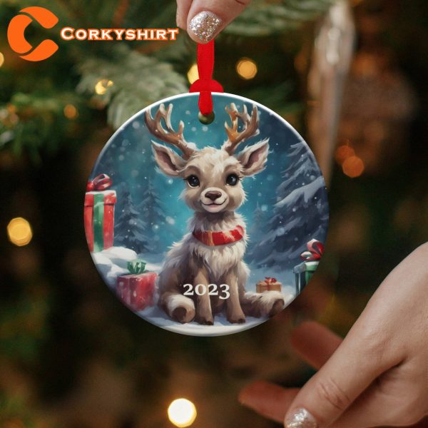 Adorable 2023 Ornament Christmas Decoration Holiday Gift