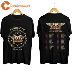 Aerosmith The Farewell Tour Dates 2023 Peace Out T-shirt
