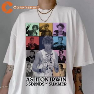 Ashton Irwin 5 Seconds Of Summer 5SOSFam Eras Tour Inspired T-Shirt
