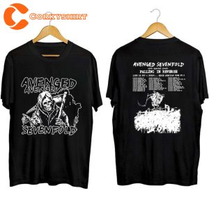 Avenged Sevenfold 2023 Life Is But A Dream North American Tour Shirt
