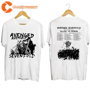 Avenged Sevenfold 2023 Life Is But A Dream North American Tour Shirt
