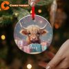 Baby Highland Cow Ornament Christmas Decoration Holiday Gift