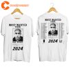 Bad Bunny Tour Most Wanted 2024 T-shirt